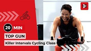 20 MIN TOP GUN  Fat-Frying Intervals Spin Class