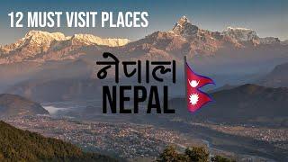 12 Best Places to Visit in Nepal in 2024 - A Travelers Dream - Nepal Travel Guide in 4k -