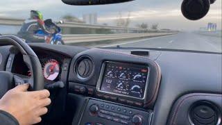 NISSAN GTR R35 1600 HP 100-200 2.96 SEC VS SUZUKI GSX R K8 999CC 186HP