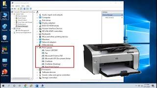 How to Get Back Missing Printers from Device Manager in Windows 1087