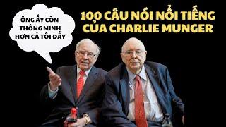 Triết lý cuộc sống và đầu tư  100 câu nói nổi tiếng của Charlie Munger