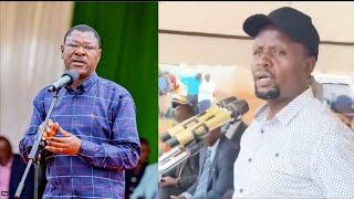 DRAMA as TransNzoia Governor NATEMBEYA Asks Luhyas to Stop Worshipping WETANGULA as Papa Wa Roma