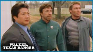 Walker & Gage Ambush Terrorists  Walker Texas Ranger