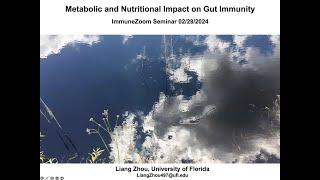 Metabolic and Nutritional Impact on Gut Immunity