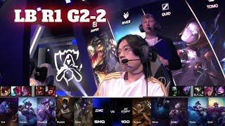 SHG vs 100 - Game 2  Day 4 LoL Worlds 2024 Play-Ins  SoftBank HAWKS vs 100 Thieves G2 Full