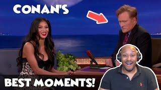 CONAN O BRIEN - Greatest Moments Of All Time REACTION