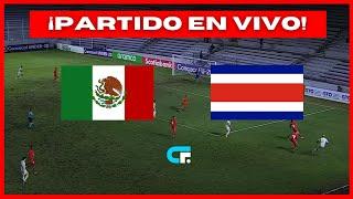  MEXICO vs COSTA RICA EN VIVO  PREMUNDIAL SUB 20 CONCACAF 2024  CUARTOS DE FINAL