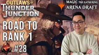 Hes A Smooth Criminal  Mythic 28  Road To Rank 1  Outlaws Of Thunder Junction Draft  MTG Arena