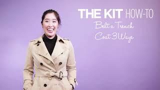 Watch How to Tie a Trench Coat 3 Ways