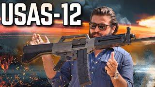 The USAS-12 A Shotgun So Crazy Its Kinda Illegal