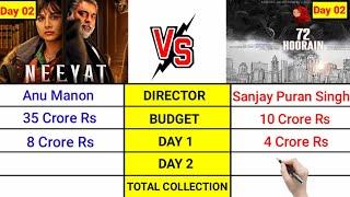 Neeyat vs 72 Hoorain Movie Day 2 Box office collection  Box office collection