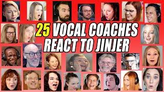 The Best Vocal Coach Reactions To Jinjer Pisces Compilation