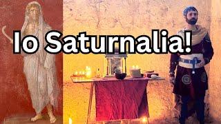 Holiday merry-making of the Saturnalia festival