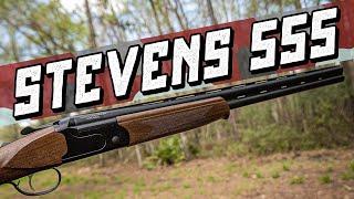 Cheap but is it worth it? Stevens by Savage 555 12 Gauge OU Shotgun Review