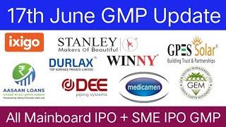 GPES Solar IPO  ixigo IPO  DEE Development IPO  Stanley Lifestyle IPO  Medicamen Organic IPO 