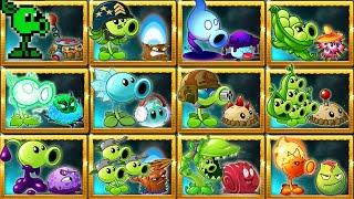 Random 16 Pair PEA & Support Plants Battlez - Who Will Win? - PvZ 2 Team Plant vs Team Plant