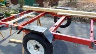 Harbor Freight 1720 Lb. Capacity 48 x 96 Super Duty Utility Trailer Build Out