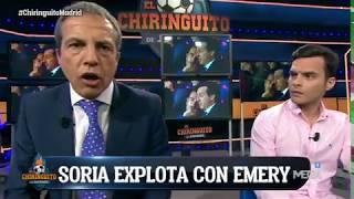 ¡Cristóbal Soria ESTALLA y ROMPE EL ABANICO ¡¡AY EMERY ¡¡QUÉ NOCHE ME DISTE.