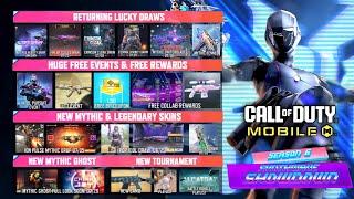 *NEW* Season 6 All Events  3 Mythic Draws  Free Skins  Free BP  Mythic Ghost & more CODM Leaks