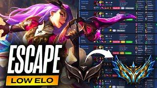 EASILY CLIMB LOW ELO WITH THIS PLAYSTYLE + KATARINA BUILDS
