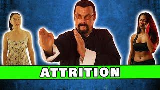 Steven Seagal thinks hes Asian now  So Bad Its Good #37 - Attrition