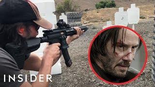 How Keanu Reeves Learned To Shoot Guns For John Wick  Movies Insider