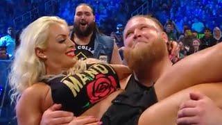 SmackDown magical moment Otis and mandy roses derails sonya deville #wwe #wrestling #wrestlemania