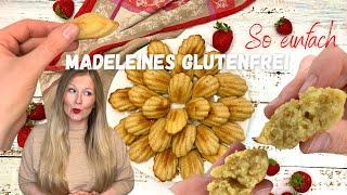 Madeleines glutenfrei soft und saftig - so einfach und schnell