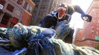 Venom Free Roaming Gameplay - Marvels Spider-Man 2 PS5