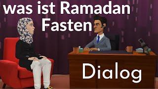 Learn German with dialogues  dialogue what is Ramadan fasting?