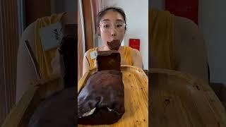 ASMR Satisfying Chocolate Desserts Party #asmr #shorts #eating #food #yummy #mukbang #satisfying