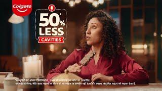 50% Less Cavities  #BrushTonight  Ice-cream  6s  Bengali