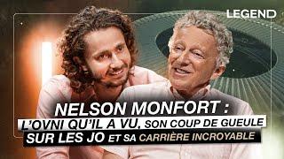 NELSON MONFORT  L’OVNI QU’IL A VU SON COUP DE GUEULE SUR LES JO ET SA CARRIÈRE INCROYABLE