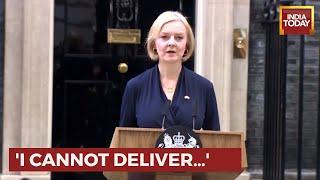 Liz Truss Statement Today UK PM Quits A Day After Facing Parliaments Wrath Over Economy Crisis