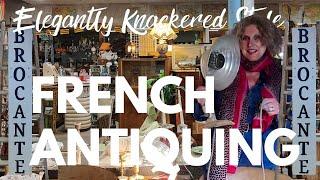 Antiquing in France French Brocantes & Antique Hunting Adventures Le Shuttle & the first buy VLOG