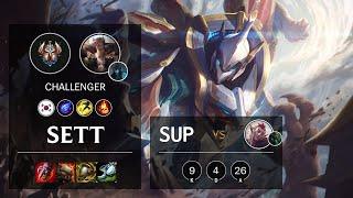 Sett Support vs Rakan - KR Challenger Patch 10.19