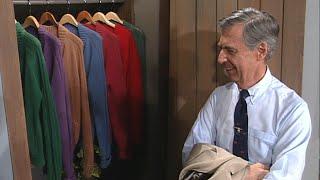 Mr. Rogers Gives A Tour of His ICONIC Sweater Closet  1993 ET Flashback