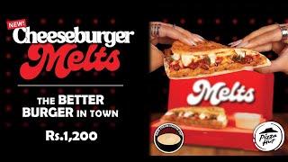 CHEESEBURGER MELTS – The Better Burger In Town. 