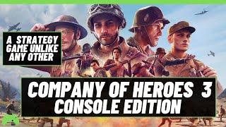 Company Of Heroes 3 Console Edition Review - A strategy game unlike any other