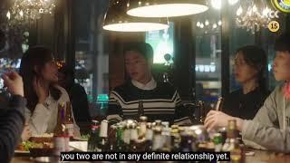  Jung Hae In & Son Ye Jin   Sweet Scene in Pretty Nona Who Buys Me Food