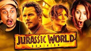 JURASSIC WORLD DOMINION EXTENDED EDITION 2022 MOVIE REACTION - FIRST TIME WATCHING - REVIEW