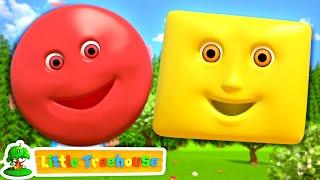 Shapes Song  Colors Song  Childrens Music  Nursery Rhymes & Kids Songs - Little Treehouse