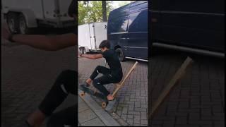 Nieuw skateboard FAIL* #fail #skateboard #cars