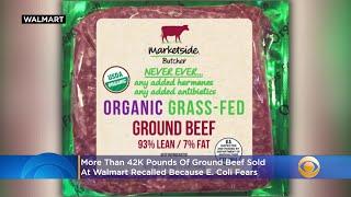 More Than 42K Pounds Of Ground Beef Sold At Walmart & Other Stores Recalled Because E. Coli Fears