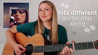 Taylor Swift Hits Different Guitar Play Along Eras Tour Surprise Song  Nena Shelby