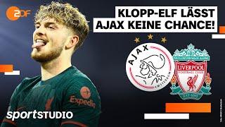 Ajax Amsterdam – FC Liverpool Highlights  UEFA Champions League 202223  sportstudio