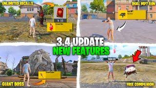  BGMI PUBG New 3.4 SANGUINE ECLIPSE Update Here  PART -2  Free CompanionRecalls  Tips & Tricks