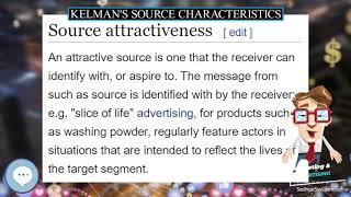 Kelmans source characteristics  Marketing & Advertising