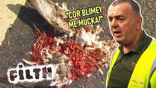 Litter Picker Lew Cleans Up Roadkill  FULL EPISODE  Grimefighters  Episode 30