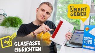 FRITZBox 7590 an Glasfaser anschließen und einrichten – so geht’s